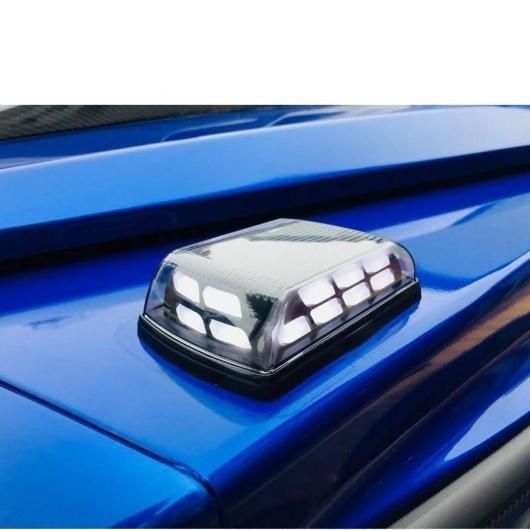 Gクラス W463 LED シグナル ライト 適用: G55 G63 G65 G350 G400 フロント チューニング ランプ デイライト ワーニング ライト 2018 スタイル シルバー・2018 スタイル ブラック AL-NN-5566 AL_3