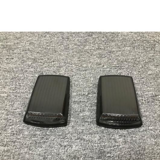 Gクラス W463 LED シグナル ライト 適用: G55 G63 G65 G350 G400 フロント チューニング ランプ デイライト ワーニング ライト 2018 スタイル シルバー・2018 スタイル ブラック AL-NN-5566 AL_7