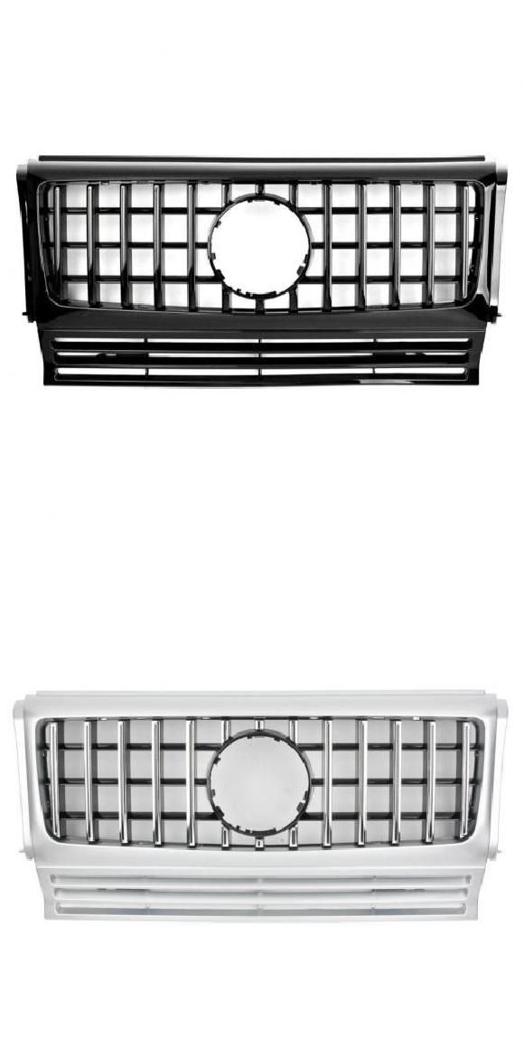 ABS フロント グリル アッパー グリル 適用: メルセデス・ベンツ W463 GT G ワゴン G550 G500 G350 G55 G63 1990-2016 ブラック・シルバー AL-NN-5610 ALの通販は 396,203円