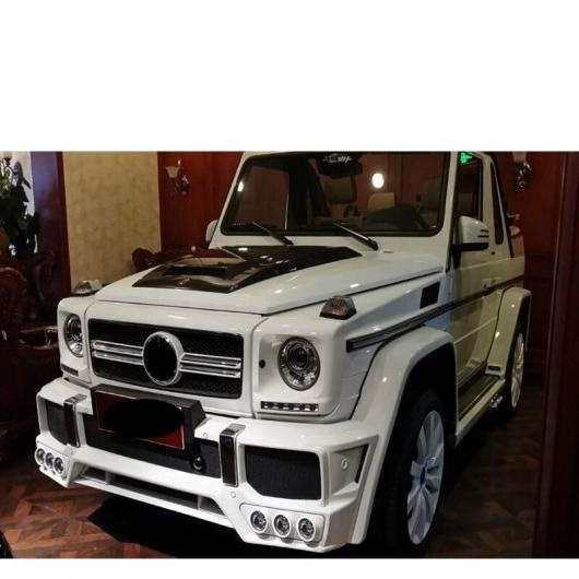 カーボンファイバー 素材 スタイル フロント ボンネット フード 適用: W463 G500 G550 G55 G63 G65 AL-NN-5788 ALの通販は
