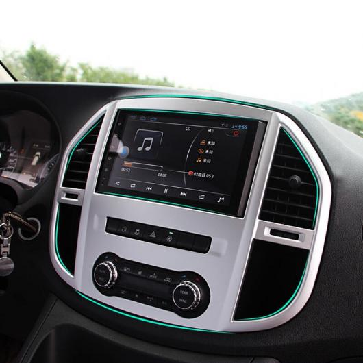 適用: メルセデス・ベンツ VITO W447 2014-2020 アクセサリー インテリア ABS セントラル コンソール エア AC 吹き出し口 ベント カバー AL-NN-6085 AL