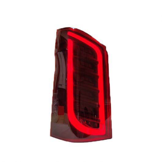 適用: ヘッド ライト ベンツ VITO V260 W447 2016-2021 マイバッハ/MAYBACH タイプ テールライト LED DRL ランニング ライト LED リア パーク ブラック A ペア・レッド A ペア AL-NN-6147 AL_4