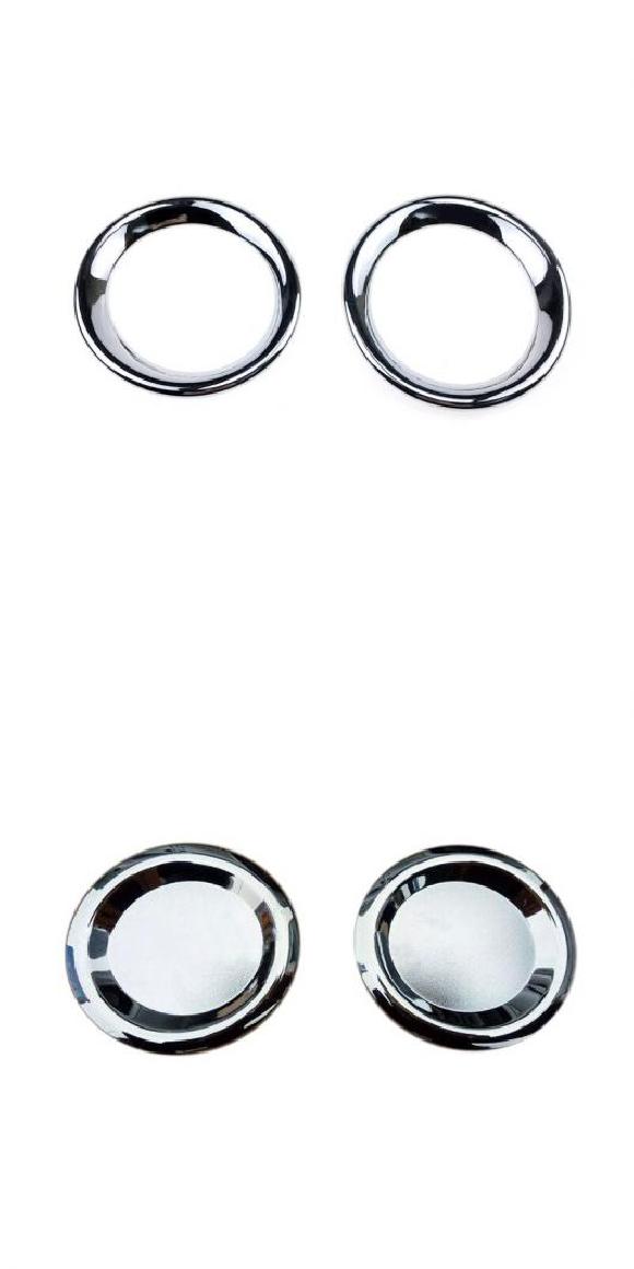 適用: メルセデス・ベンツ VITO W447 2014-2019 アクセサリー ABS クローム フロント フォグライト ランプ ベゼル カバー トリム 2ピース タイプA・タイプB AL-NN-6153 AL