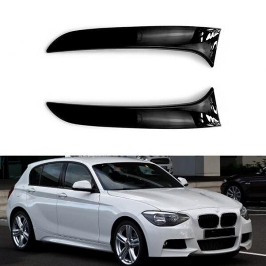 リア 後方 ウインドウ スポイラー サイド ストリップ カバー トリム 適用: BMW 1シリーズ F20 F21 2012-2019 エクステリア キット ブラック AL-NN-8702 AL_2