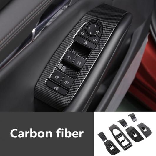 7ピース ウインドウ スイッチ パネル 装飾 ガラス スイッチ ボタン カバー トリム ステッカー 適用: MAZDA3 アクセラ 2019-2020 AL-NN-8713 ALの通販は