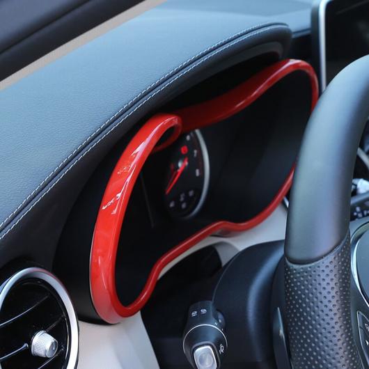 インストルメント 装飾 フレーム 適用: ベンツ C クラス W205 GLC 2015-2019 ダッシュボード パネル カバー トリム アクセサリー AL-NN-8891 AL_1
