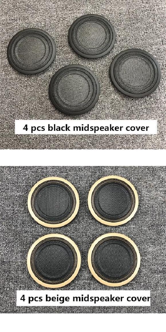 適用: BMW F30 F31 F32 F33 F34 F48 F36 3GT 3 X1X2シリーズ フロント リア ドア スピーカー カバー MID ハイ レンジ 4 ブラック ミッド カバー・4 ベージュ ミッド カバー AL-NN-9256 AL