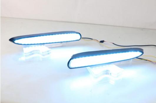 バンパー ヘッドライト レビン デイタイム ライト カローラ アルティス 2020-2022 DRL LED ヘッドランプ 適用: フォグ ホワイト イエロー ブルー トヨタ レビン 2020-2022 AL-OO-0079 AL_2