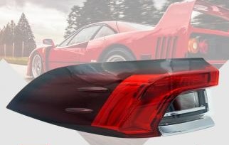 1ピース カローラ テールライト バルブなし 2019-2021 カバー アルティス リア ライト テール ランプ トランク 1セット 4ピース トヨタ カローラ 2017-2019 オイル EV バージョン AL-OO-0116 ALの通販は