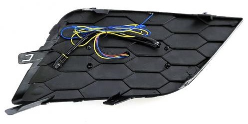 バンパー セントラ ヘッドライト 適用: シルフ デイタイム ライト 2016-2018 DRL LED ヘッドランプ フォグ ホワイト イエロー ブルー 日産 シルフ 2016-2018 セントラ AL-OO-0235 AL_2
