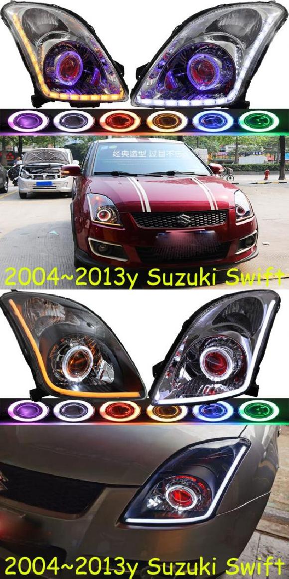 バンパー ランプ 適用: スズキ スイフト ヘッドライト 2004-2013 DRL HID キセノン ヘッド フォグライト モデル2・モデル1 スズキ スイフト 2004-2013 右ハンドル AL-OO-0270 AL