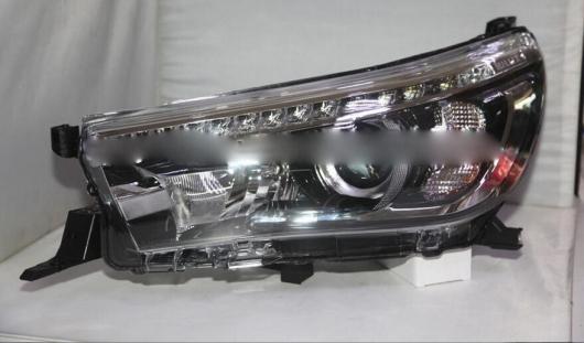 2ピース 適用: ハイラックス ヘッドライト 2015 2016 2017 2018 レボ ヴィーゴ DRL BI キセノン レンズ ハイ ロー ビーム タイプ001 トヨタ ヴィーゴ ハイラックス HID バラストなし AL-OO-0340 AL_4