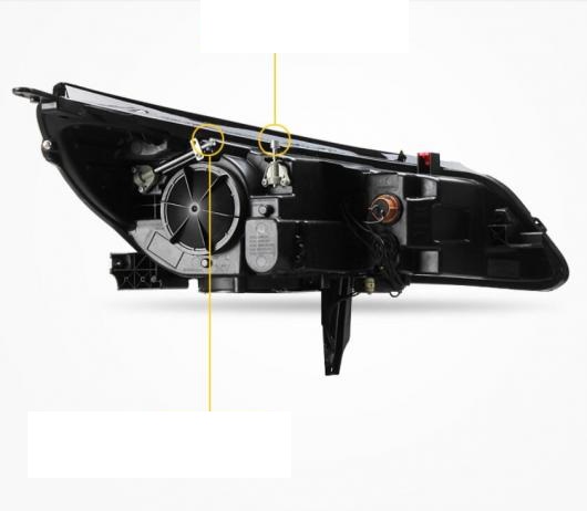 適用: シボレー/CHEVROLET マリブ ヘッドライト 2016-2018/2012-2015 DRL BI キセノン レンズ HI LO パーキング HID 2016-2018 シボレー マリブ 2ピース ヘッドライトバルブ AL-OO-0417 AL_4