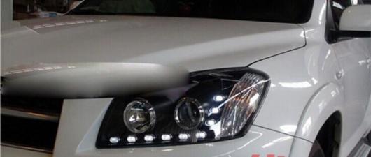 2ピース バンパー ランプ 適用: ヘッド RAV4 ヘッドライト 2009 2010 2011 2012 DRL LED ライト HID BI キセノン レンズ モデル1 トヨタ RAV4 HID キセノン バラスト AL-OO-0421 AL_2