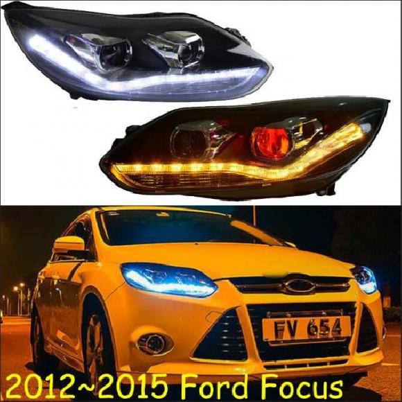 ビデオ SHOW ヘッド ランプ 適用: フォーカス ヘッドライト 2012-2017 年 DRL 2012-2014・2015-2017 フォード フォーカス バルブ ヘッドライト AL-OO-0426 AL