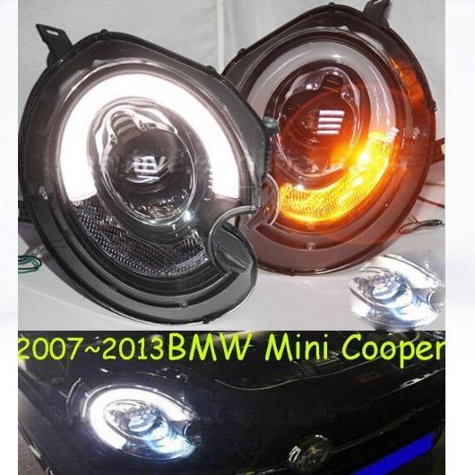 バンパー ランプ 適用: ミニ ヘッドライト LED 2014-2016/2013-2017 DRL ヘッド エンジェル アイ BI キセノン ビーム 2007-2013 BMW ミニ クーパー 2007-2013 HID キセノン AL-OO-0446 AL_3