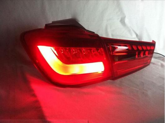 適用: 三菱 ASX テールライト LED 2011-2019 ランプ エクリプス VERADA トライトン リア ライト モデル2・レッド 三菱 ASX 2011-2019 AL-OO-0461 AL_4