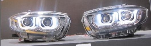 ビデオ ディスプレイ 2008-2011 バンパー ランプ 適用: ハイランダー ヘッドライト HID バルブ LED DRL ホワイト イエロー ターン LED トヨタ ハイランダー HID キセノン バラスト AL-OO-0480 AL_3