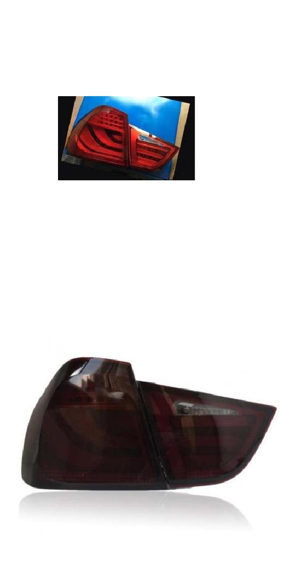 1セット 適用: BMW E90 テールライト 2009 2010 2011 2012 318i 320i 325i LED テール レッド・スモーク レッド E90 4ピース 2009-2012 E90 318i 320i 325i AL-OO-0555 AL