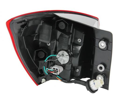 1ピース 適用: スズキ SX4 S-クロス テールライト SX 4 LED 1ピース 左 アウトサイド・1ピース 右 アウトサイド スズキ SX4 Sクロス 2014-2018 1ピース LED テールライト AL-OO-0579 AL_3