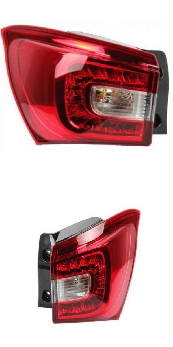 1ピース 適用: スズキ SX4 S-クロス テールライト SX 4 LED 1ピース 左 アウトサイド・1ピース 右 アウトサイド スズキ SX4 Sクロス 2014-2018 1ピース LED テールライト AL-OO-0579 AL