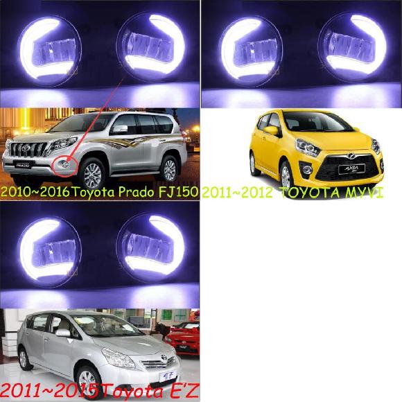 バンパー ランプ ヘッドライト FJ150 クルーザー プラド デイタイム ライト オンオフ LED 2010-2106 プラド〜2011-2105 EZ トヨタ LED フォグランプ スイッチオンオフ AL-OO-0610 AL