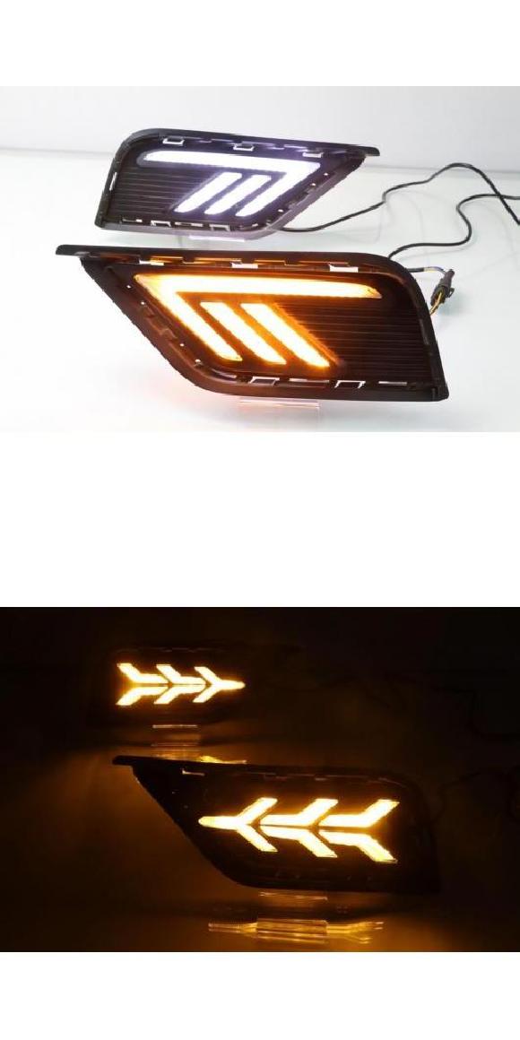 1セット バンパー ランプ 適用: DRL タル LED デイタイム ランニング ライト 2007-2014 モデル2 ホワイト イエロー・モデル1 ホワイト イエロー VW タル 2019-2020 AL-OO-0627 AL