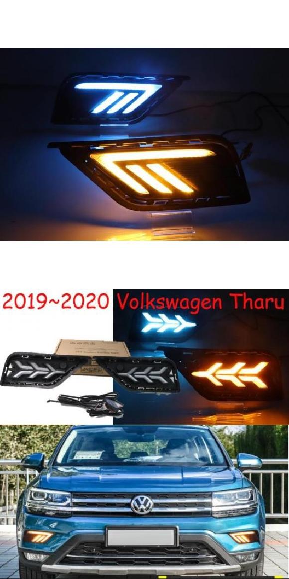 1セット バンパー ランプ 適用: DRL タル LED デイタイム ランニング ライト 2007-2014 モデル2 ホワイト イエロー B・モデル1 ホワイト イエロー B VW タル 2019-2020 AL-OO-0627 AL