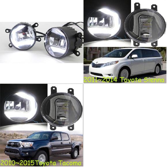 バンパー ランプ ヘッドライト シエナ デイタイム ライト オン/オフ LED DRL 2011-2105 REZ マーク X〜2012-2105 タコマ トヨタ LED フォグランプ スイッチオンオフ AL-OO-0628 AL