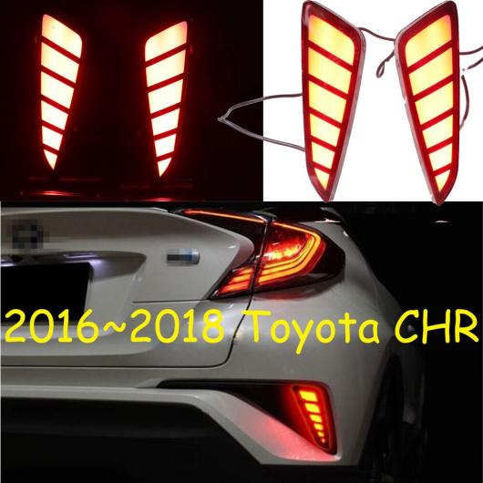 バンパー テールライト 適用: トヨタ CHR リア ライト CH-R CH R ブレーキ LED 2016-2018 テールランプ Aスタイル トヨタ CHR 2016-2018 AL-OO-0718 AL_4