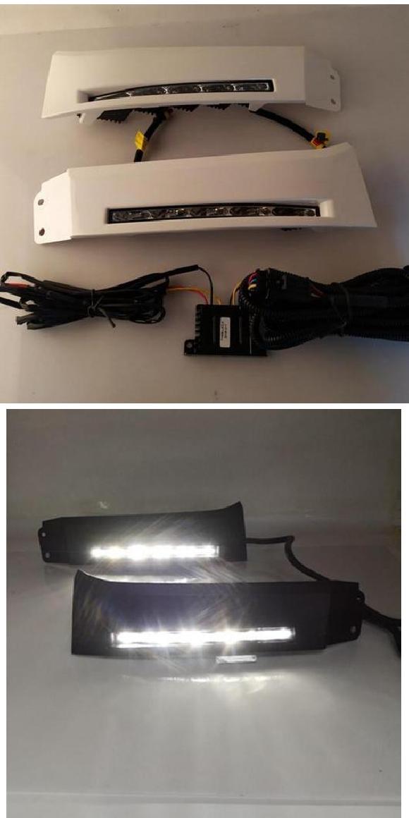 調光 スタイル リレー ハイ パワー 12V LED デイタイム ランニング ライト DRL フォグランプ 適用: トヨタ タンドラ 2007〜2013 セコイア 2008〜 A スタイル・B スタイル AL-OO-0817 AL