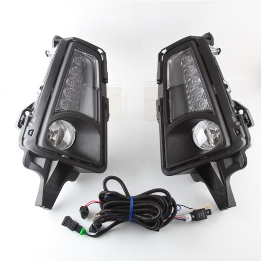 1ペア LED DRL フォグランプ 適用: トヨタ ハイエース 2019 2020 12V