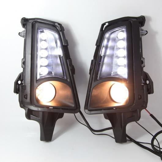 1ペア LED DRL フォグランプ 適用: トヨタ ハイエース 2019 2020 12V