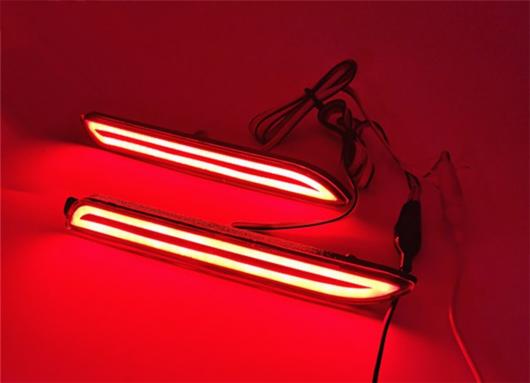 AL LED 後押し バンパー リフレクター 尻っ方 うち切り ともし火 当てはめる: トヨタ 赤いこと 取りまかなう〜ひな型 E 3役立つこと AL-OO-0922