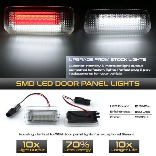 LED ドア カーテシー ライト 適用: トヨタ プリウス シエナ エスティマ ウィッシュ タンドラ カムリ GT86 オーリオン アヴァロン セコイア レッド フラッシュ・ホワイト AL-OO-0983 AL