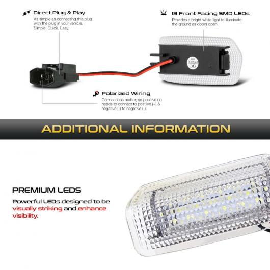 LED ドア カーテシー ライト 適用: トヨタ プリウス シエナ エスティマ ウィッシュ タンドラ カムリ GT86 オーリオン アヴァロン セコイア レッド フラッシュ・ホワイト AL-OO-0983 AL