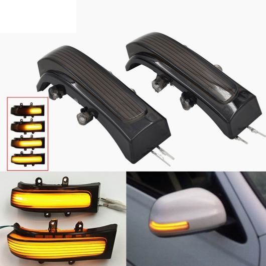 ダイナミック ターンシグナルライト LED サイド ミラー シーケンシャル ランプ ウインカー 適用: トヨタ アルファード AH20 シエナ XL30 ハイランダー XU40 RAV4 AL-OO-1000 AL