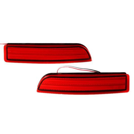 2ピース LED テールライト パーキング ブレーキ リア バンパー リフレクター ランプ 適用: トヨタ アベンシス/アルファード MKI/RAV4 LED テール ライト フォグ ストップ パーク レッド AL-OO-1022 AL