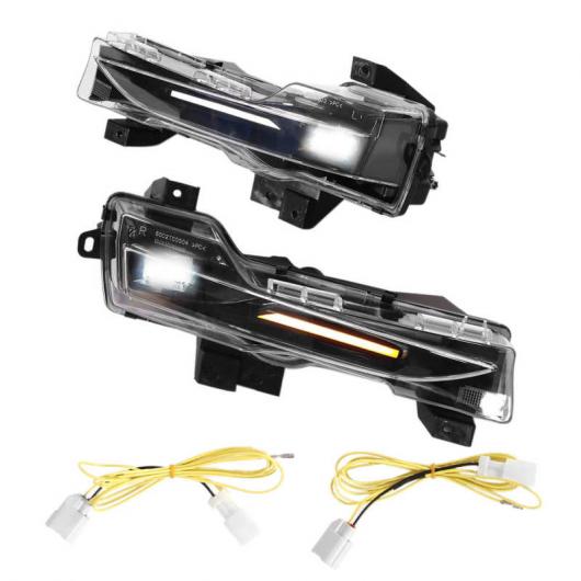 2ピース LED デイタイムランニングライト 適用: テスラ/TESLA モデル 3 2019 2020 2021 AL-OO-1069 AL_1