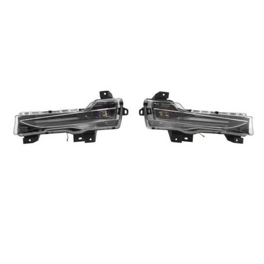 2ピース LED デイタイムランニングライト 適用: テスラ/TESLA モデル 3 2019-2021 DRL ランプ ウインカー ランプ AL-OO-1072 ALの通販は