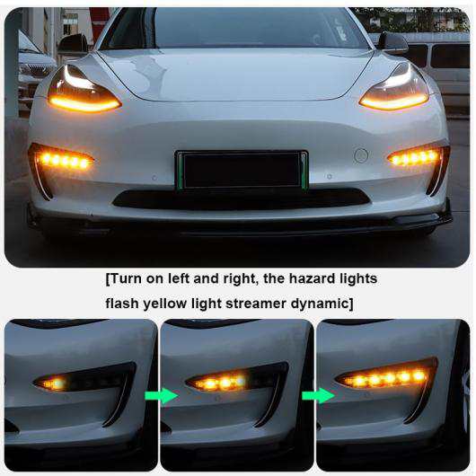 適用: テスラ/TESLA モデル 3 LED ヘッドライト DRL デイタイムランニングライト フォグライト ダイナミック ウインカー  2017-2022 アクの通販はau PAY マーケット - オートパーツエージェンシー | au PAY マーケット－通販サイト