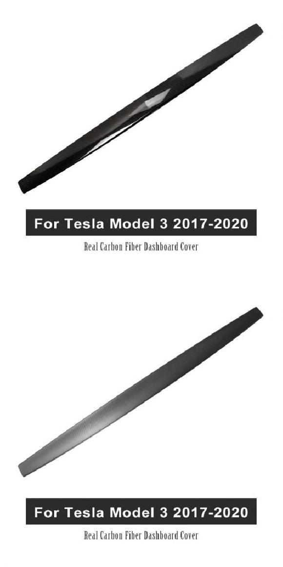 ダッシュボード カバー 適用: テスラ/TESLA モデル 3 2021 リアル カーボン ファイバー センター コンソール モデル3 2017-2020 光沢・モデル3 2017-2020 マット AL-OO-1497 AL 64,697円