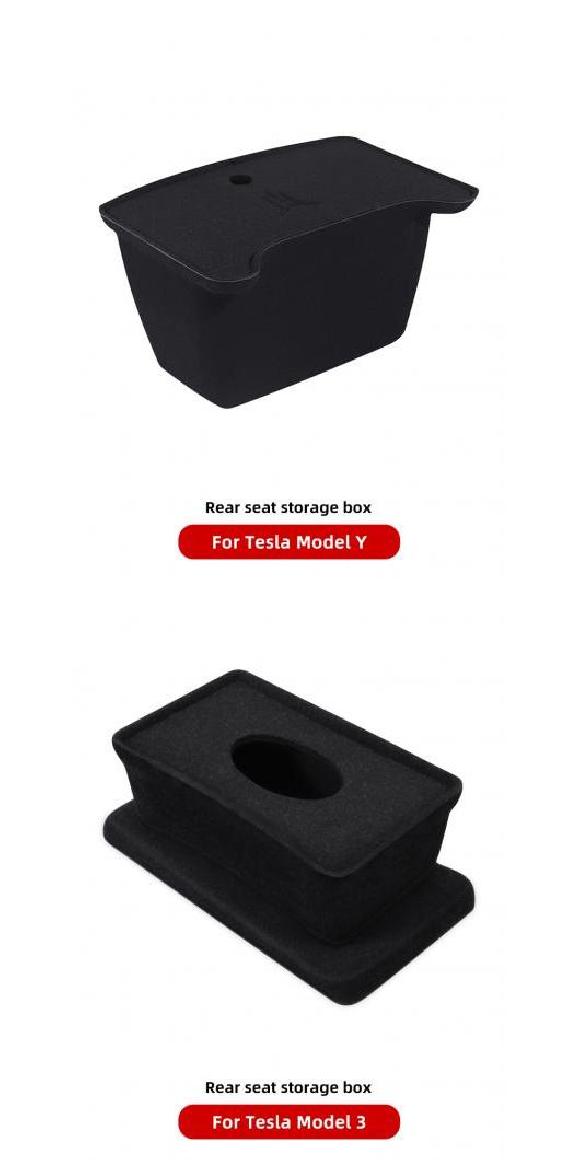 適用: テスラ/TESLA モデル 3 モデル Y リア センター コンソール オーガナイザー トレイ フロッキング 適用: テスラ/TESLA モデル3 ストレージ ボックス モデルY・モデル3 AL-OO-1692 AL