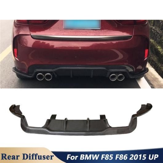 ボディ キット カーボンファイバー リア ディフューザー バンパー リップ 適用: BMW X5M F85 X6M F86 2015 アップ カーボン AL-OO-1767 AL