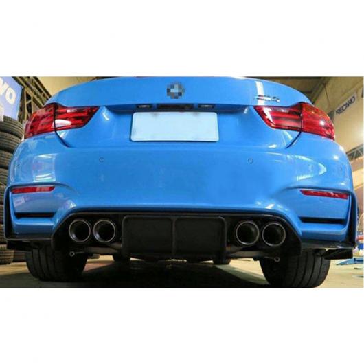 V タイプ カーボンファイバー/FRP リア バンパー リップ ディフューザー 適用: BMW 3シリーズ F30 F35 320i 325i 330i AN GG M3 カーボンファイバー GG・カーボンファイバー AN AL-OO-1895 AL_6