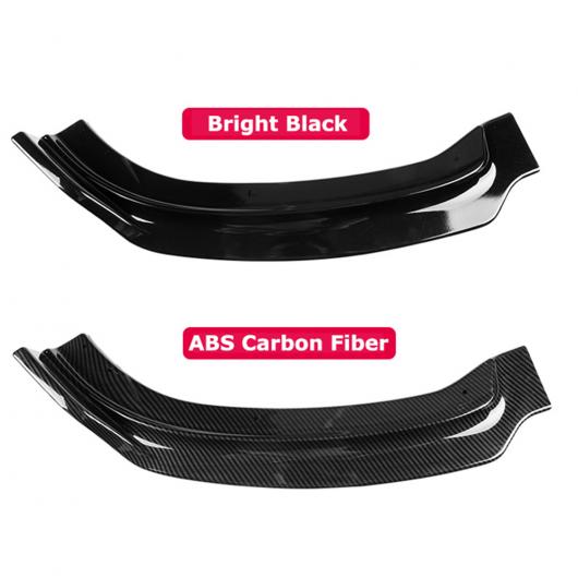 F30 3セクション スプリット ABS フロント リップ シャベル チン スポイラー バンパー ディフューザー 適用: BMW 3シリーズ F35 320LI スの通販は
