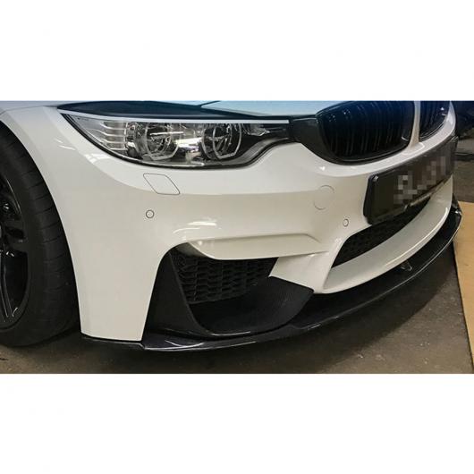 カーボンファイバー フロント リップ バンパー トリム ボディ キット 適用: BMW F83 M4シリーズ 2014 アップ ブラック AL-OO-1931 AL_6