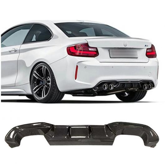 リアル カーボンファイバー 素材 リア バンパー リップ ディフューザー ボディ パーツ 適用: BMW M2 F87 チューニング 2015 アップ  カーの通販はau PAY マーケット - オートパーツエージェンシー | au PAY マーケット－通販サイト