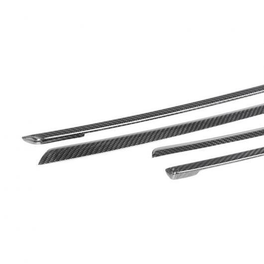 リアル ドライ カーボンファイバー ドア トリム インテリア モールディング 装飾 適用: BMW 3シリーズ F30 F35 ロング AXIS 2013 + ドライ カーボンファイバー AL-OO-2538 AL_3