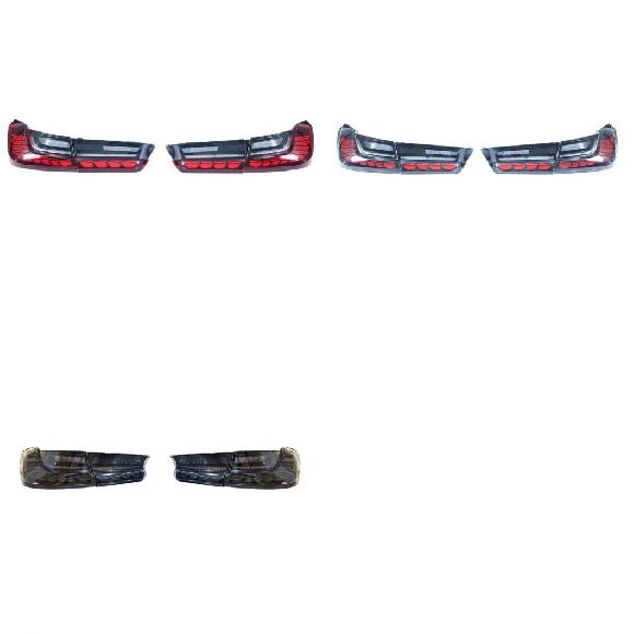 LED テールライト アセンブリ リバース ターン ドライビング ブレーキ フォグ ライト 適用: BMW 3シリーズ G20 G28 ウインカー 18-21 レッド〜ブラック AL-OO-2644 ALその他カー用品